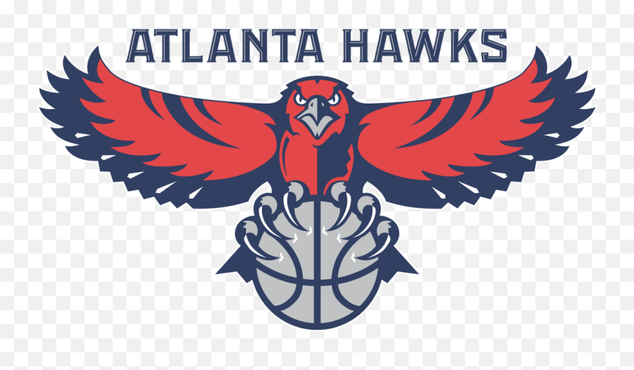 Hawk Clipart Atlanta Hawks Hawk - Logo De Atlanta Hawks Emoji,Hawks Emoji