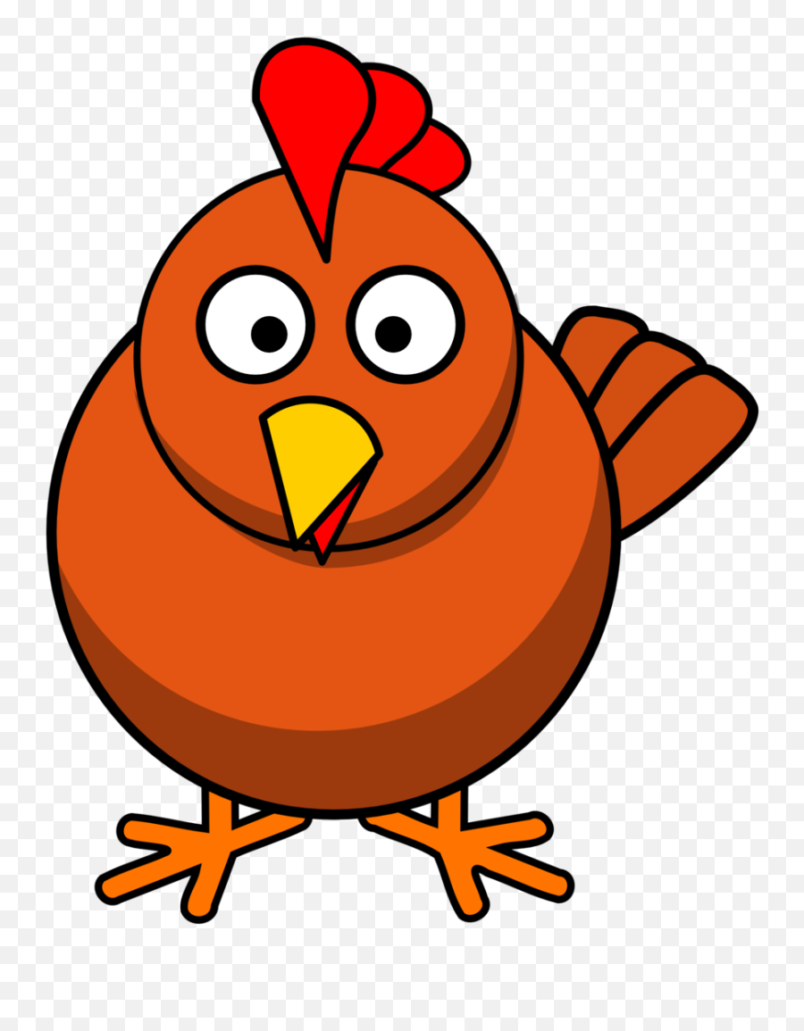Public Domain Clip Art Image - Cartoon Clipart Chicken Emoji,Easter Basket Emoji