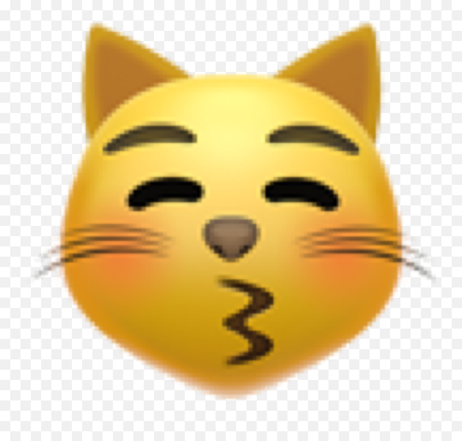 Catemoji Smiley Smail Kiss Love Blush - Emoji,Cat Kiss Emoji