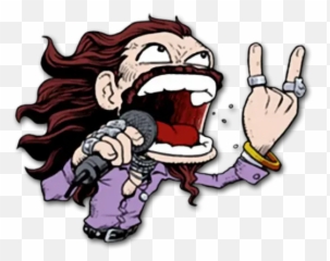 Headbangers Stickers For Whatsapp - Cartoon Emoji