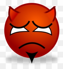 Devil Png - Sad Smiley Emoji