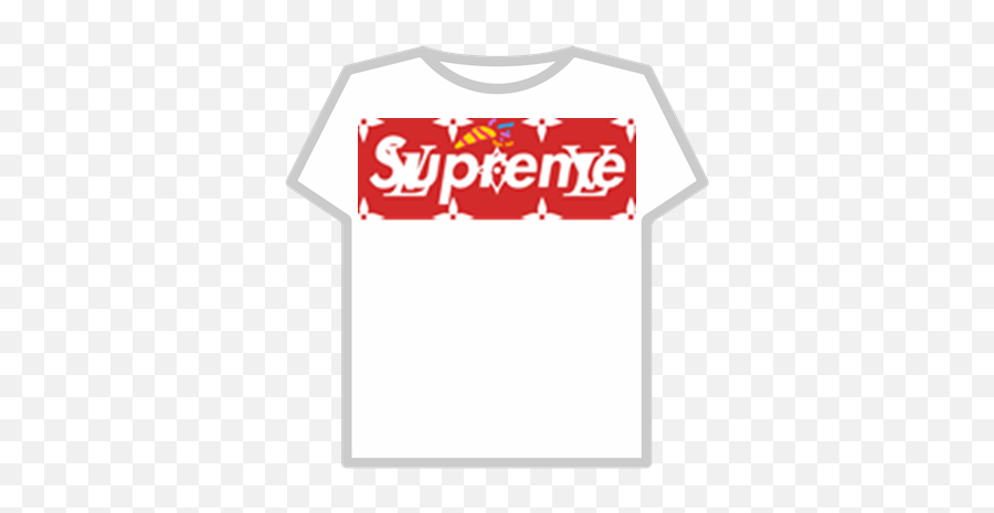 Happy Supreme Shirt Roblox Emoji Free Transparent Emoji