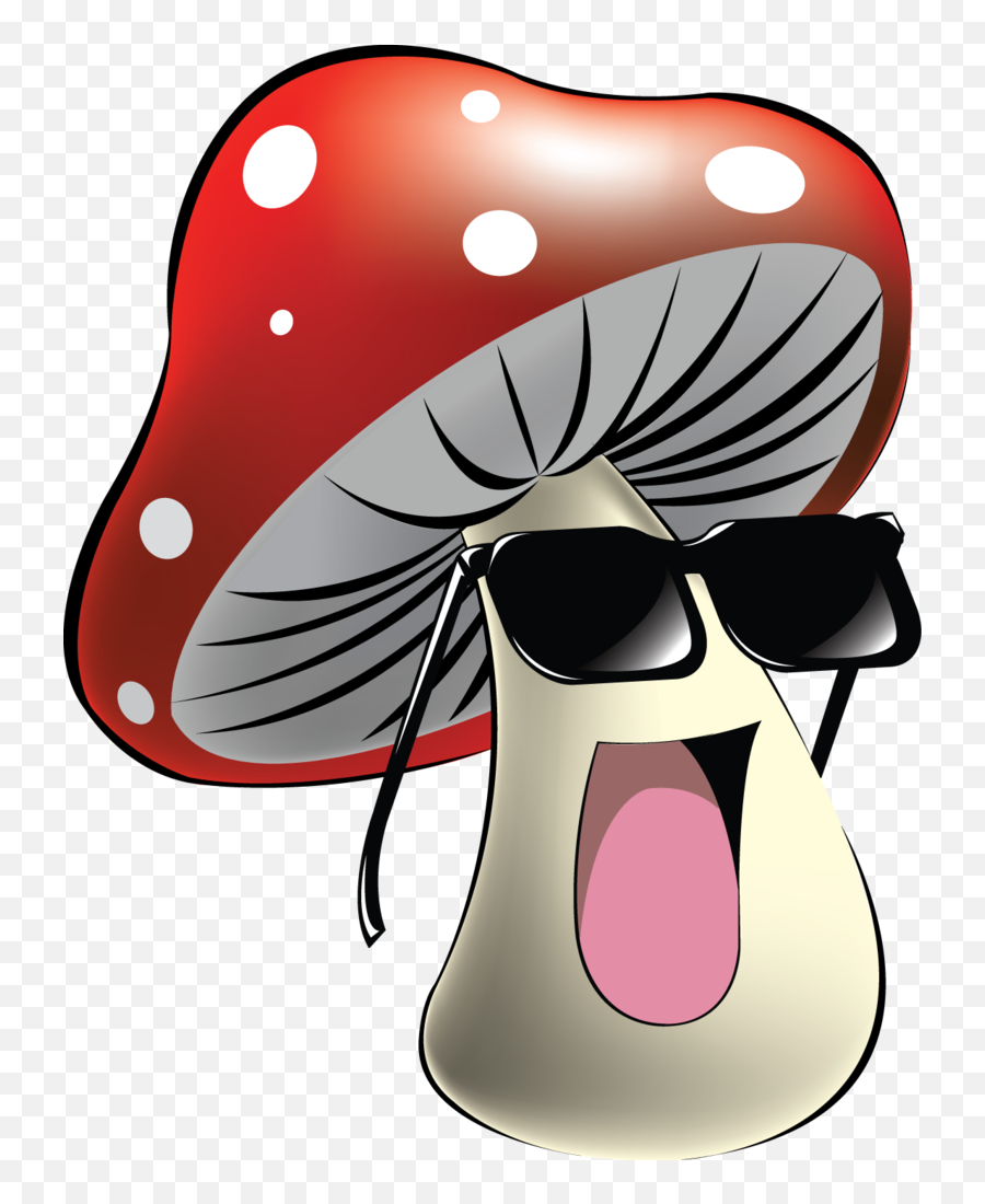 Gifs Divertidos - Mushroom Smiley Gif Emoji,Emoji Mushroom