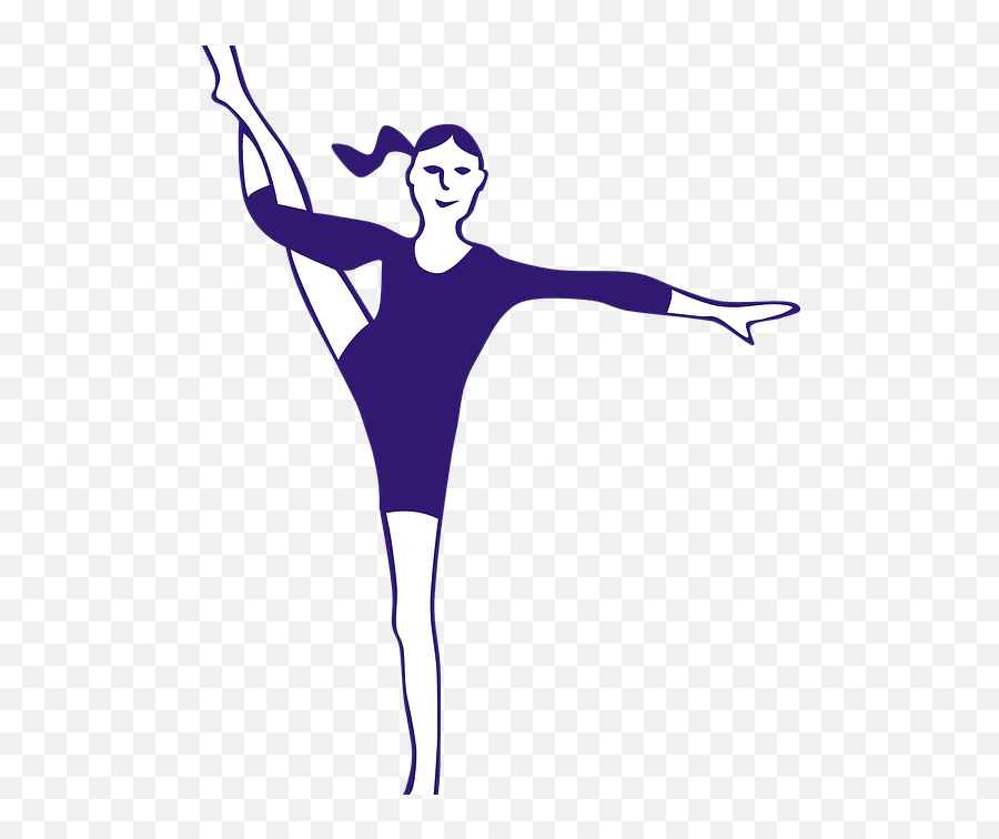 Gymnast Clipart Person Balance Picture - Clip Art Emoji,Gymnastics Emojis