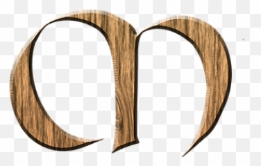 Wooden M Letter - Desain Logo Pakai Huruf M Emoji,Letter And Knife Emoji