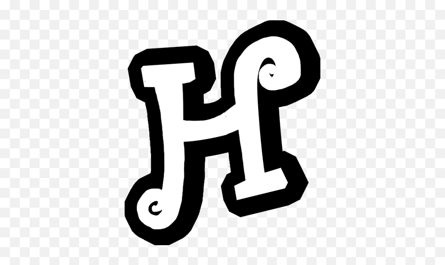 Letter Letters H - Calligraphy Emoji,Letter H Emoji