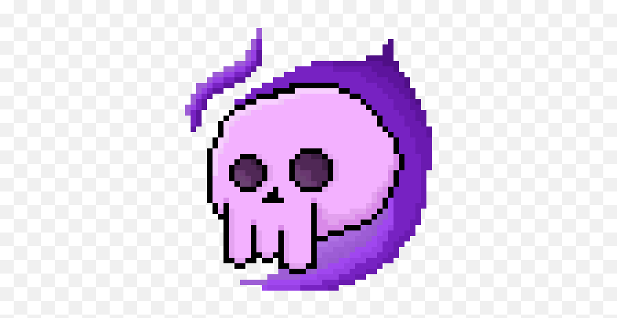 Skull By Zkrytex On Newgrounds - Minecraft Ördek Pixel Art Emoji,Skull Emoticon