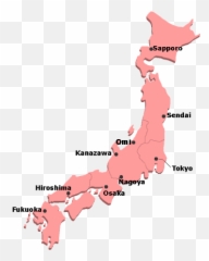 Japanese transparent pink Picture 2310581 japanese - Map Outline With Tokyo Emoji