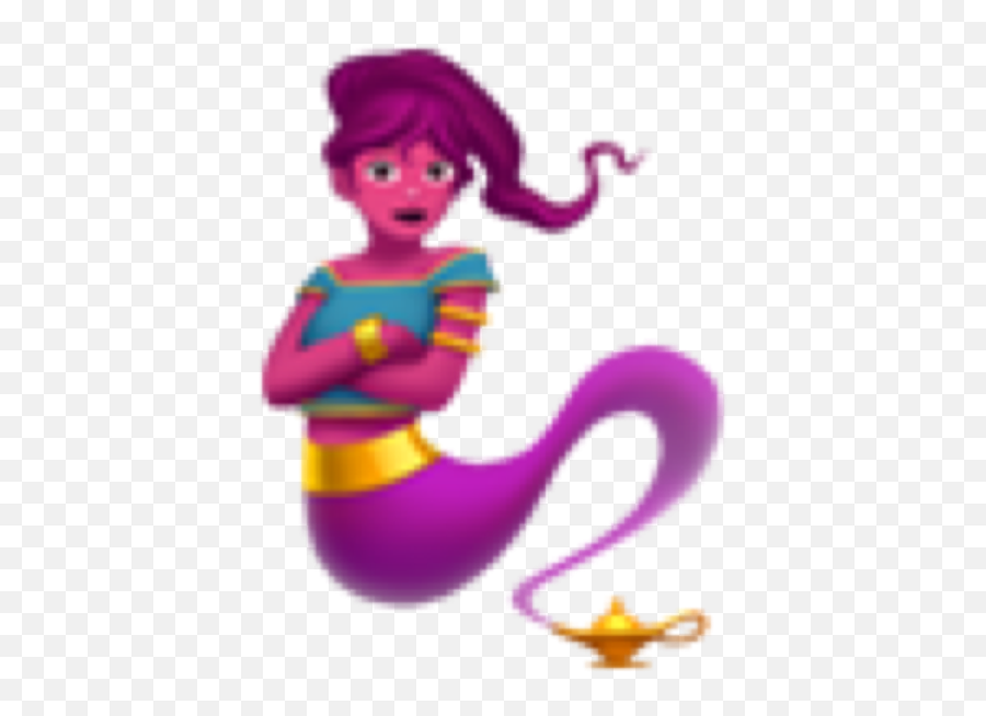 Genie Woman Emojifreetoedit - Genie Emoji Png,Genie Emoji