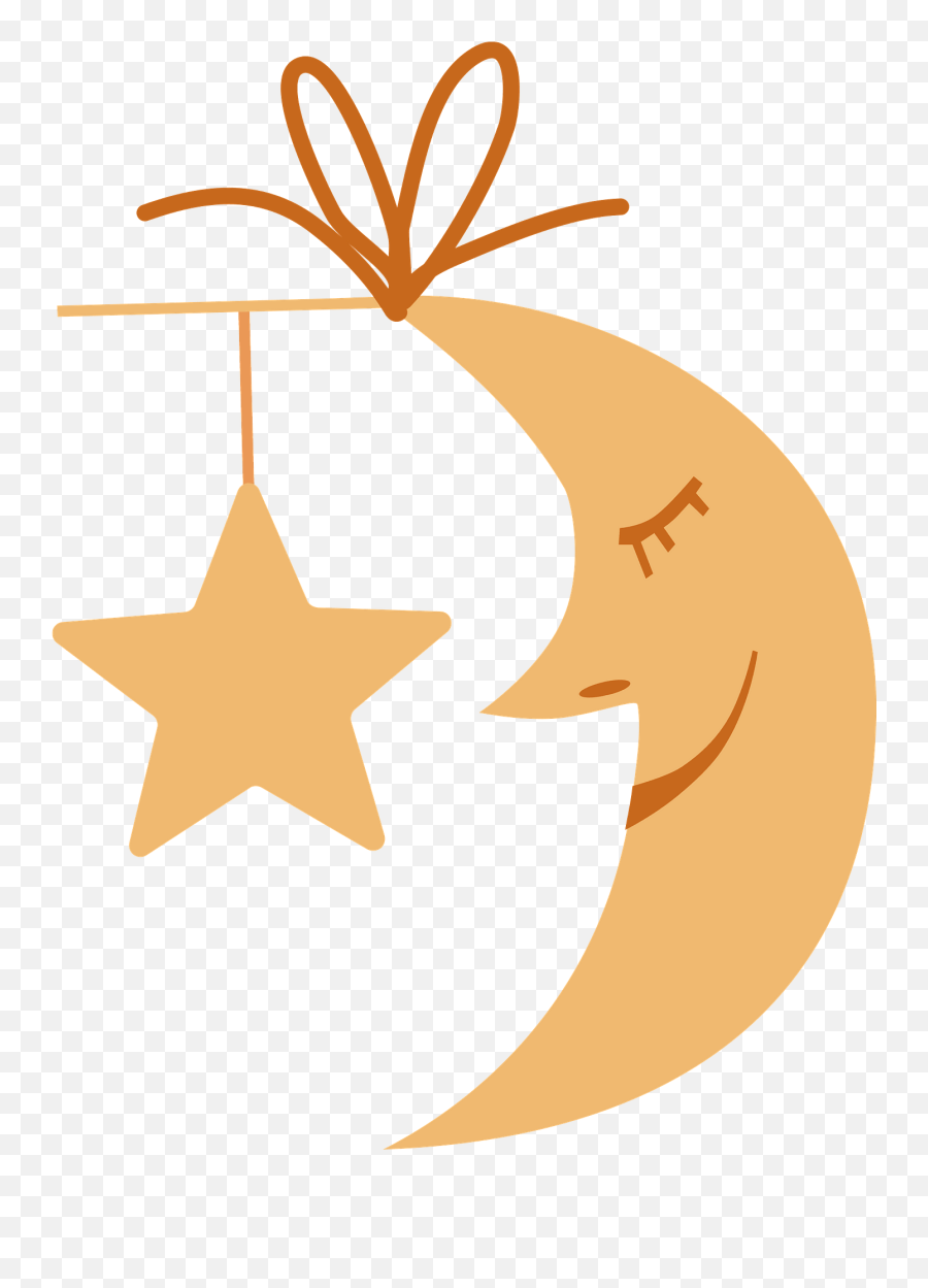 Moon And Star Clipart Free Download Transparent Png - Happy Emoji,Stars Emoji