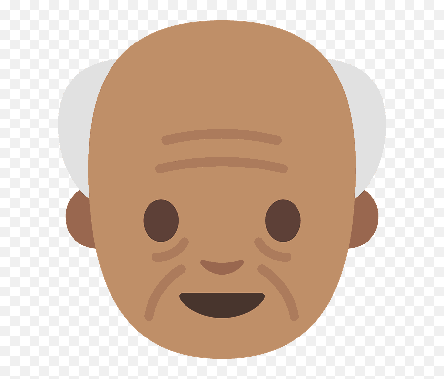 Old Man Emoji Clipart - Emoji Anciano,Old Man Emoji