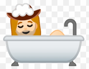 Keyboard Lets You Make Custom Emojis - Person Taking A Bath