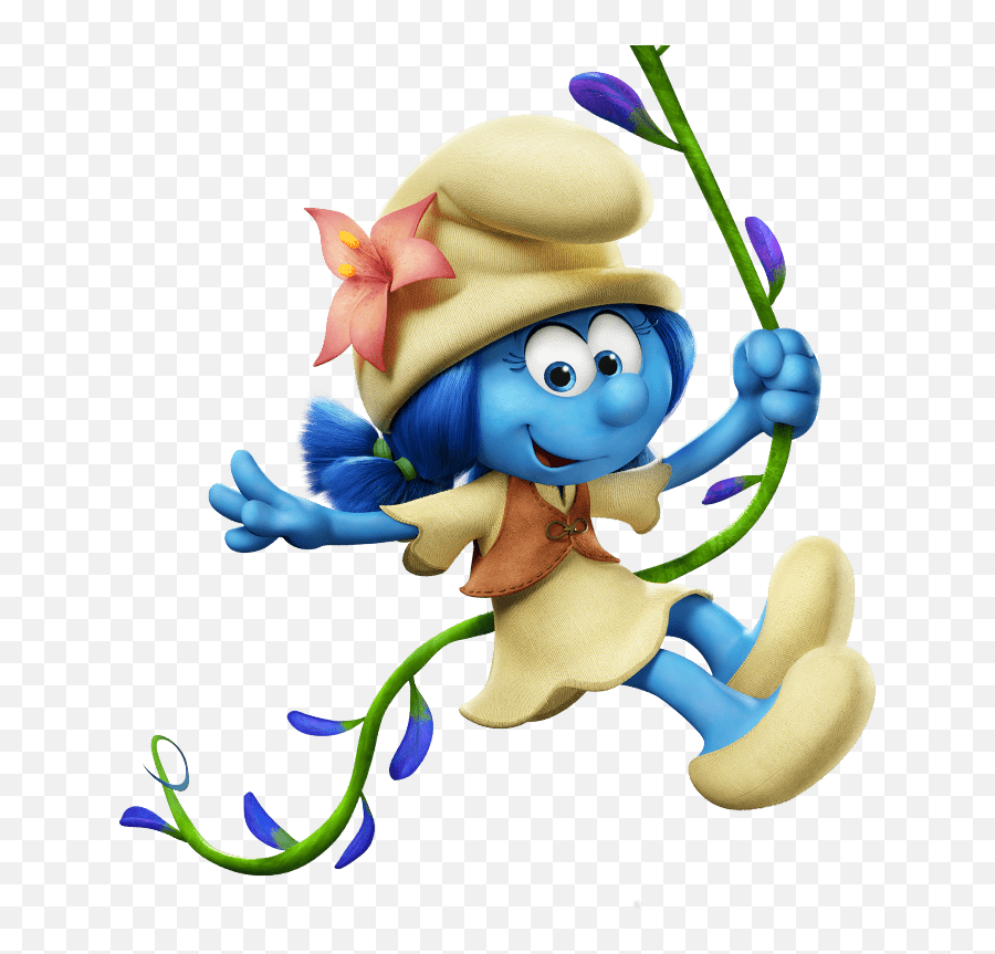 Smurf Smurfs Cartoon Sticker - Smurfs The Lost Village Lily Emoji,Smurf Emoji