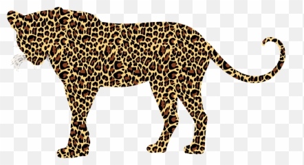 Pawprint clipart leopard Transparent FREE - Cheetah Tiger Animal Print Emoji