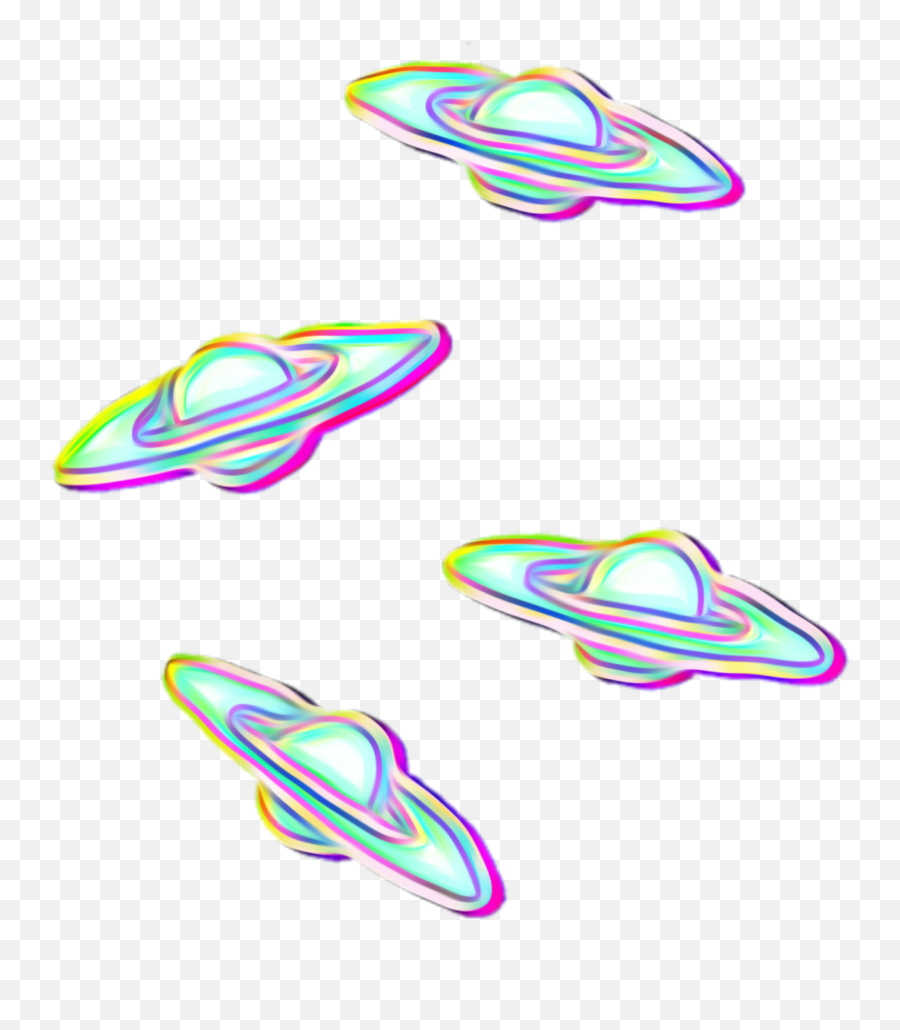 Alien Ufo Galaxy Space Sticker By Deirdre Jill Scott - Ufo Glitch Emoji,Space Ship Emoji
