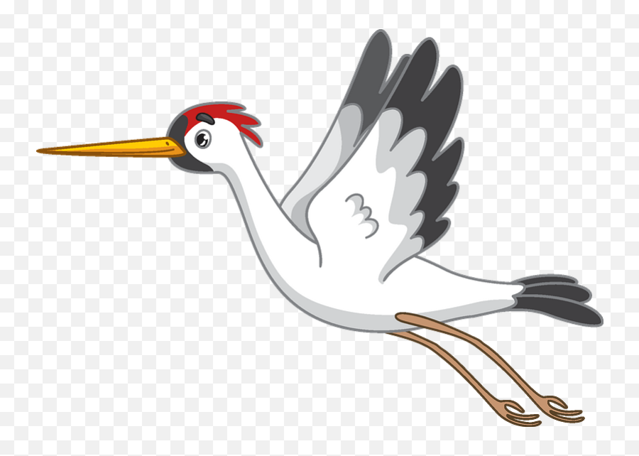 Crane Clipart Free Download Transparent Png Creazilla - Crane Bird Clipart Transparent Emoji,Crane Emoji
