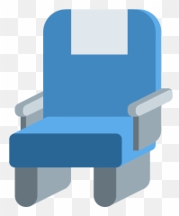 Seat emoji clipart Free download transparent PNG Creazilla - Transporte Con Asiento Animado