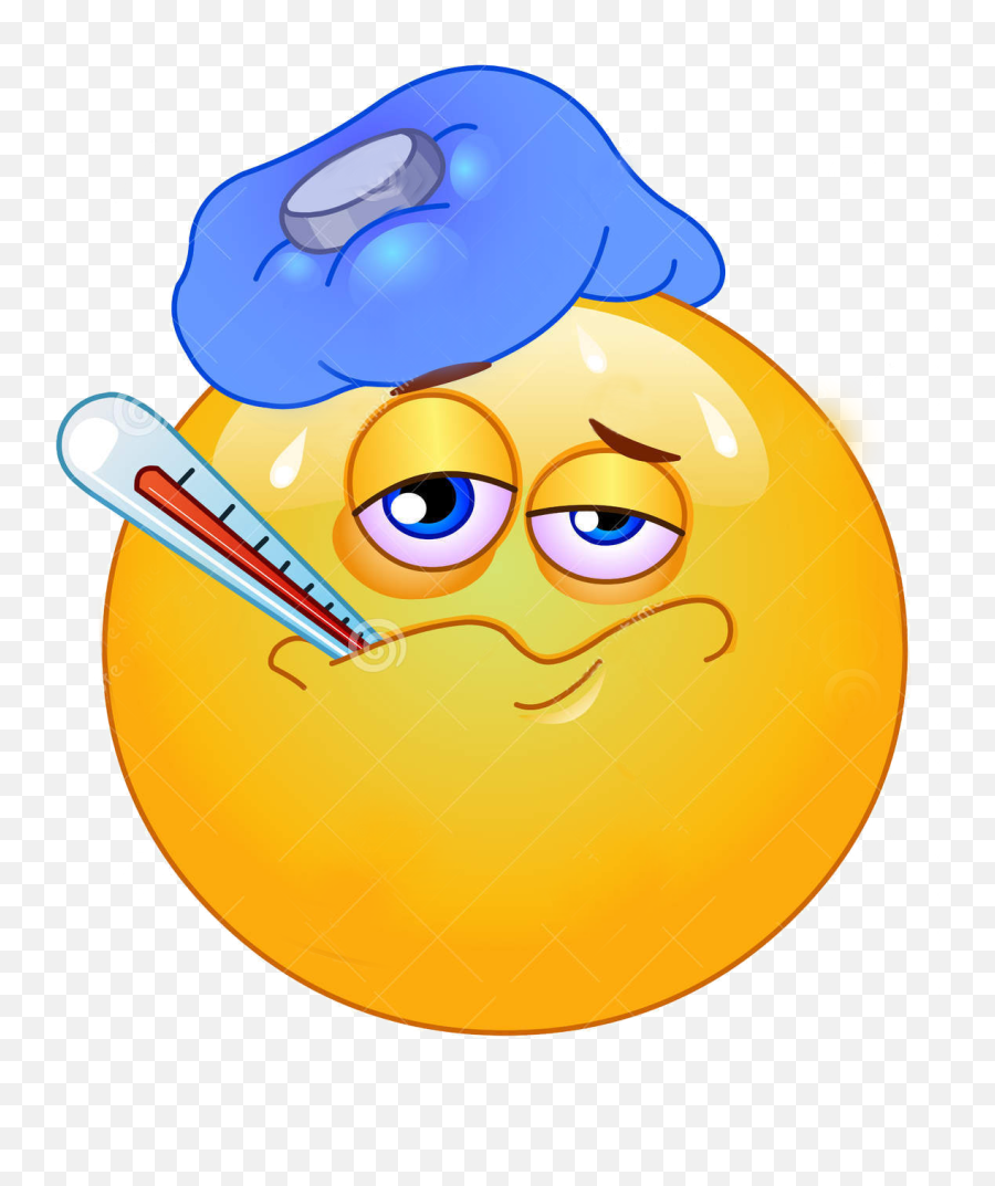 Sick Emodgi Clipart - Sick Clipart Emoji,Illness Emoji