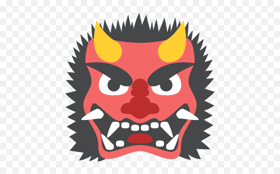 Shinto In Emoji - Emoji Oni Png,Demon Emoji