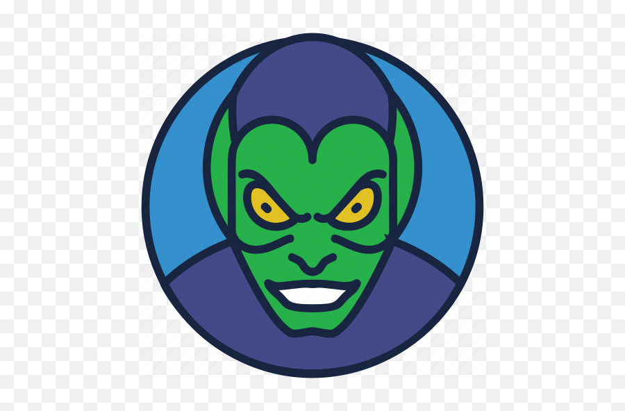 Superheroes And Villains Emoji - Green Goblin Icon,Batman Emoji