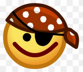 List Of Emoticons - Emoji Pirata Png