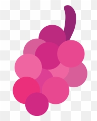 Emojione1 1f347 - Circle Emoji,Grape Emoji