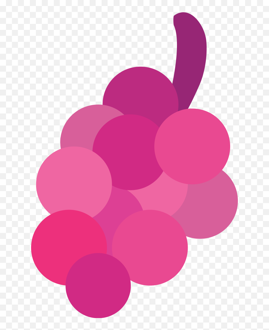 Emojione1 1f347 - Circle Emoji,Grape Emoji