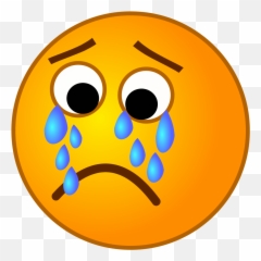 Crying Emoji Flashcards - Clipart Face