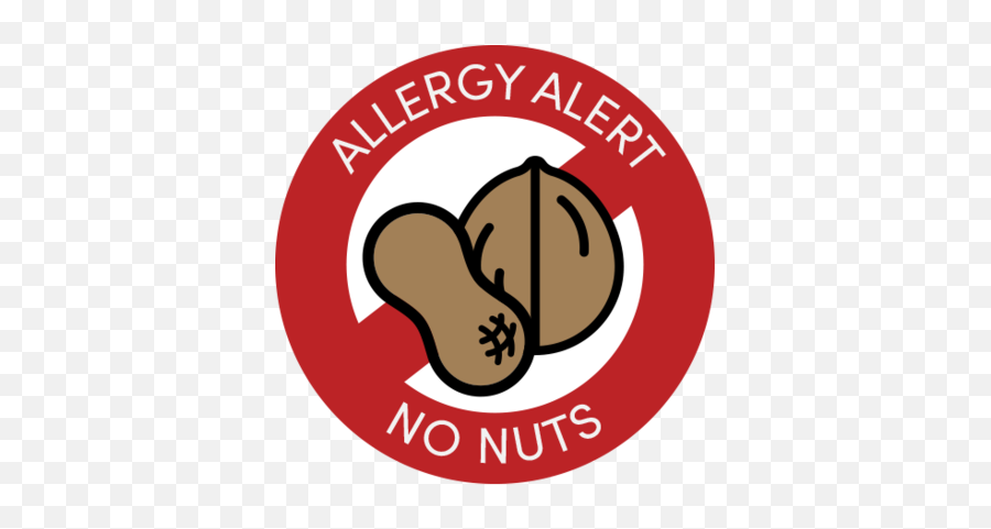 No Nuts Clipart - Nut Allergy Clip Art Emoji,Nut Button Emoji