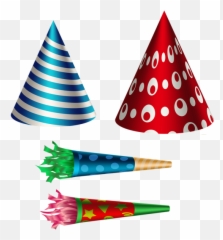 Party Birthday Hat Png - Transparent Background Hats Emoji