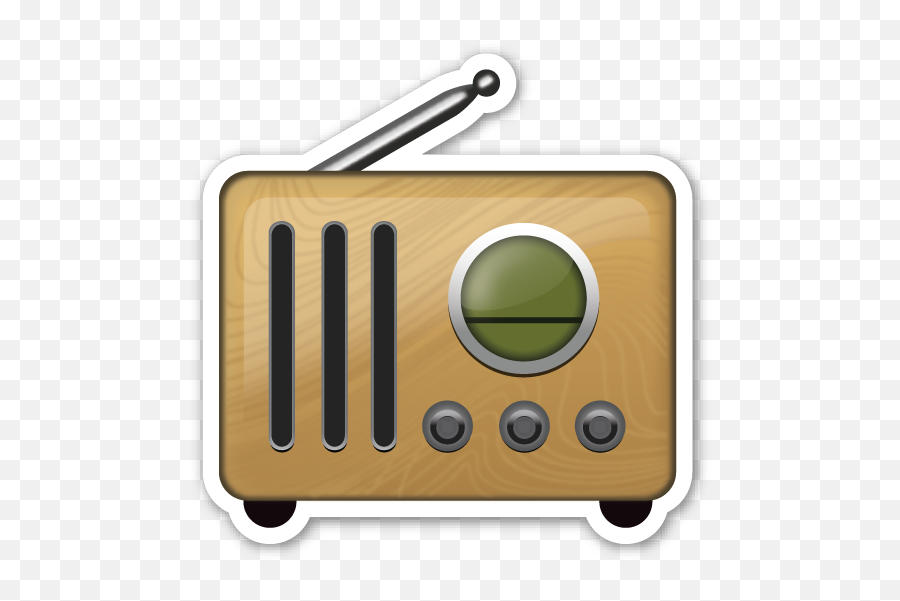 Radio Emoji Transparent Png Clipart Free Download - Radio Emoji Png,Radio Emoji