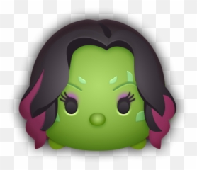 She Hulk Tsum Tsum Marvel - She Hulk Tsum Tsum Emoji,Marvel Emoji