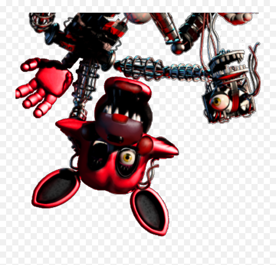 Dismantled Fnaf Foxy Ucn - Foxy Fnaf Png Emoji,Foxy Emoji - free  transparent emoji 