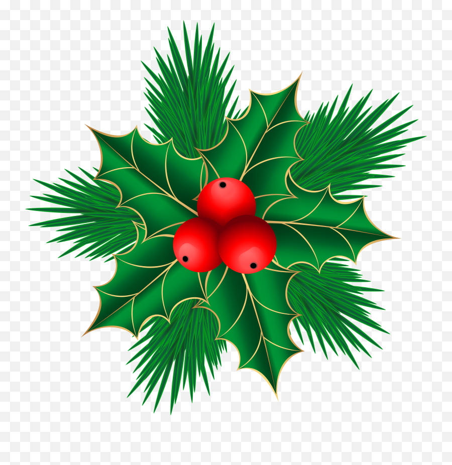 Clipart Mistletoe - Christmas Decorations Png Clipart Mistletoe Emoji,Mistletoe Emoji