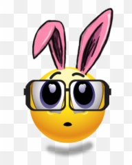 Bunnyears Emoji Ftestickers - Easter Ears Png