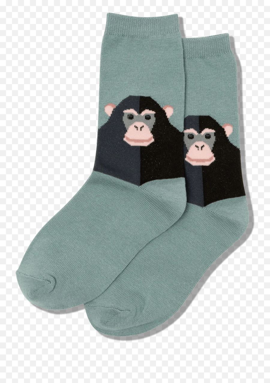 Kidu0027s Monkey Crew Socks - Blue Grey Sm Sock Emoji,Monkey Emoji Facebook