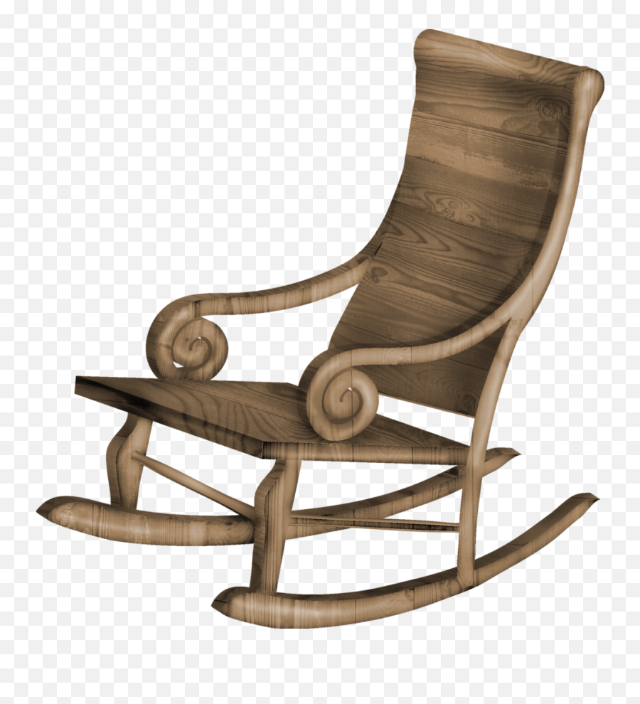 Transparent Rocking Chair Clipart - Transparent Rocking Chair Emoji,Rocker Hand Emoji