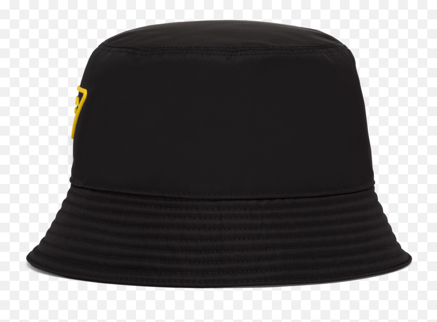 Nylon Bucket Hat - Prada Linea Rossa Emoji,White Emoji Bucket Hat