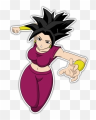 Kefla Female Dragon Ball Z Dbz Goku Kale Clipart - From Super Emoji