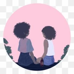 Free Boy And Girl Holding Hands Silhouette Download - Emoji