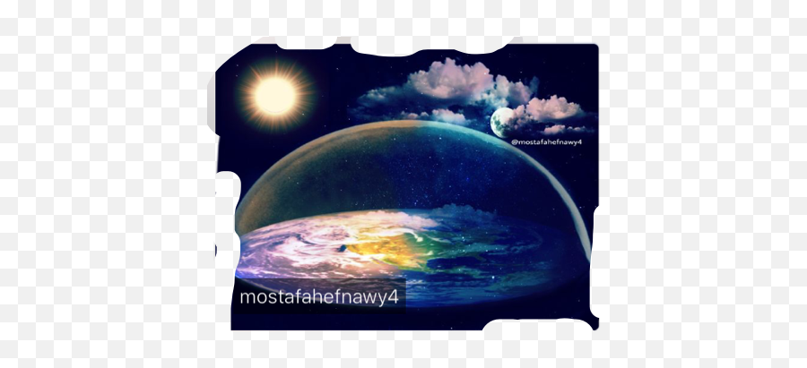Galaxy Voteme Vote Flatearth Freetoedit - Earth Emoji,Flat Earth Emoji