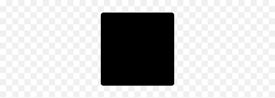 Black Small Square - Flat Panel Display Emoji,Emoji Square
