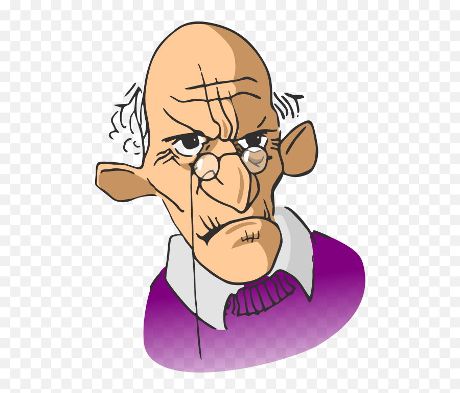 Old Man Talking Clipart Clipartfest - Grumpy Old Man Clip Art Emoji,Old Man Emoji