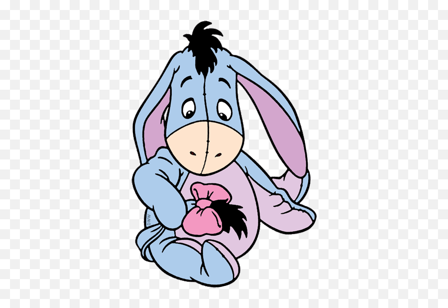 Tail Clipart Winnie The Pooh Eeyore - Baby Eor Winnie The Pooh Emoji,Eeyore Emoji