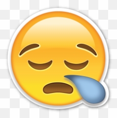 Download Sad Crying Emoji Png Hq Image - Emoticones Tristes