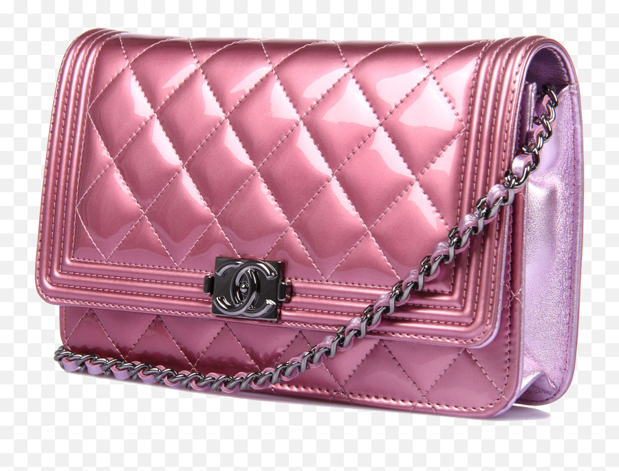 Chanel Handbag Pink Leather - Chanel Bag Transparent Background Emoji,Ferris Wheel Money Bags Emoji