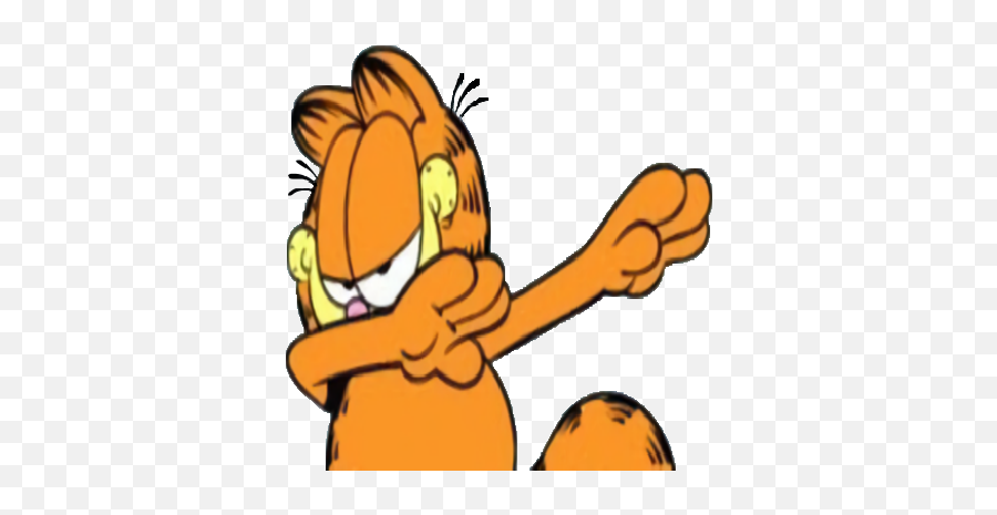 Mysterymeat - Garfield Emoji,Excalibur Face Emoji