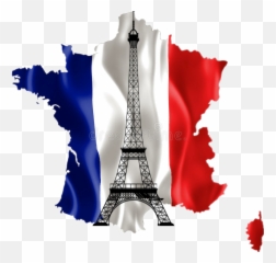 scflag france paris eiffeltower bluewhitered - France Black Map Png Emoji