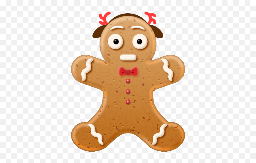 Christmas Gingerbread Emoji By Beijing Mavericks Link - Android Gingerbread Logo Png,Pouting Emoji