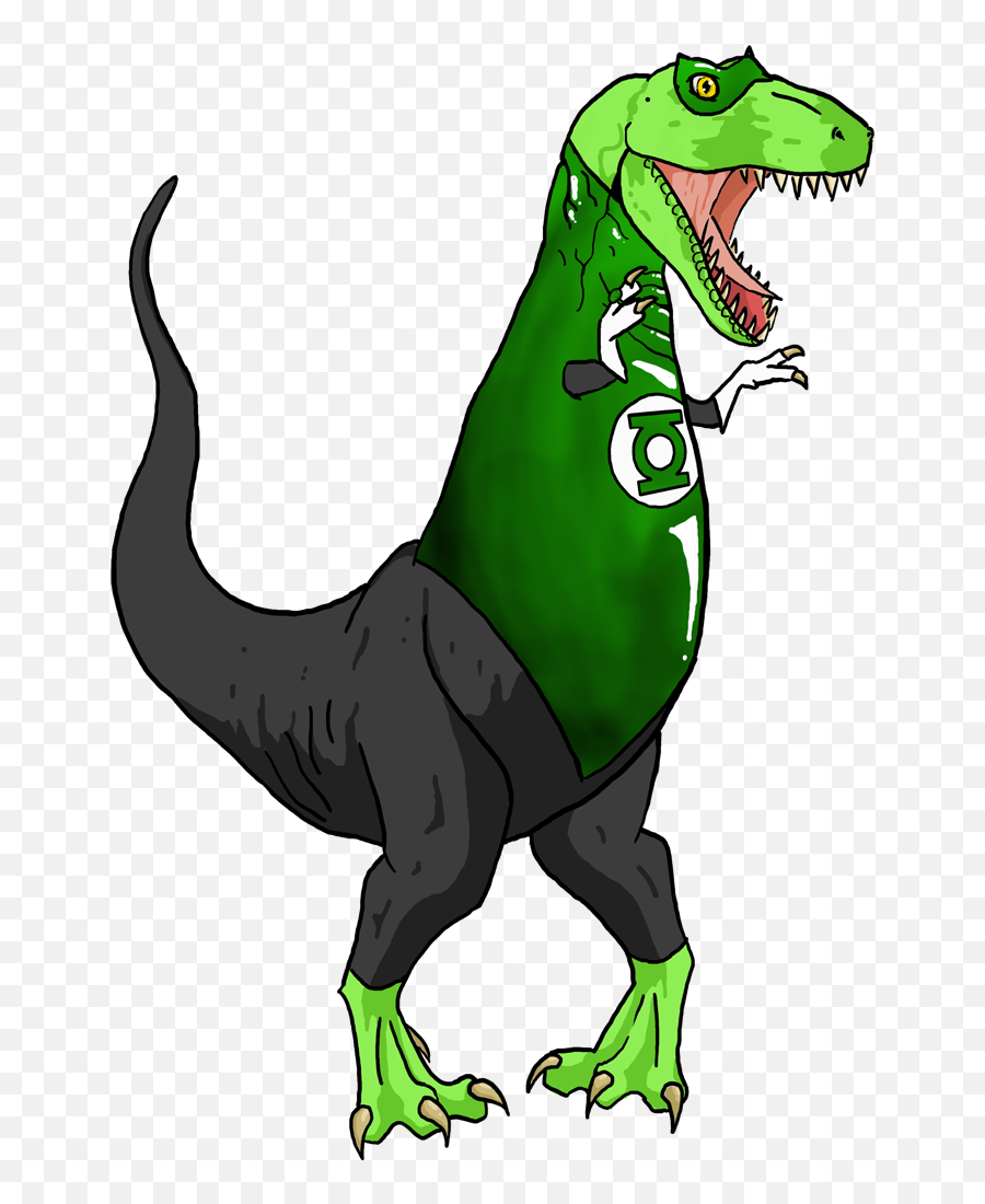 Green Clipart T Rex Green T Rex Transparent Free For - T Rex Green Lantern Emoji,T Rex Emoji